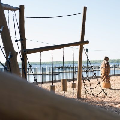 playground at waterfront park