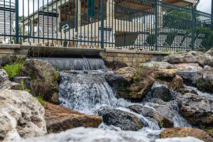 waterfall landscape element